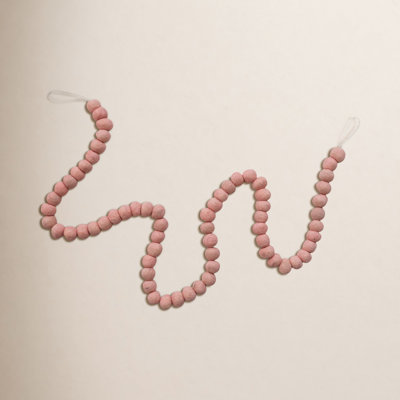 Handmade Wool Felt Ball Garland