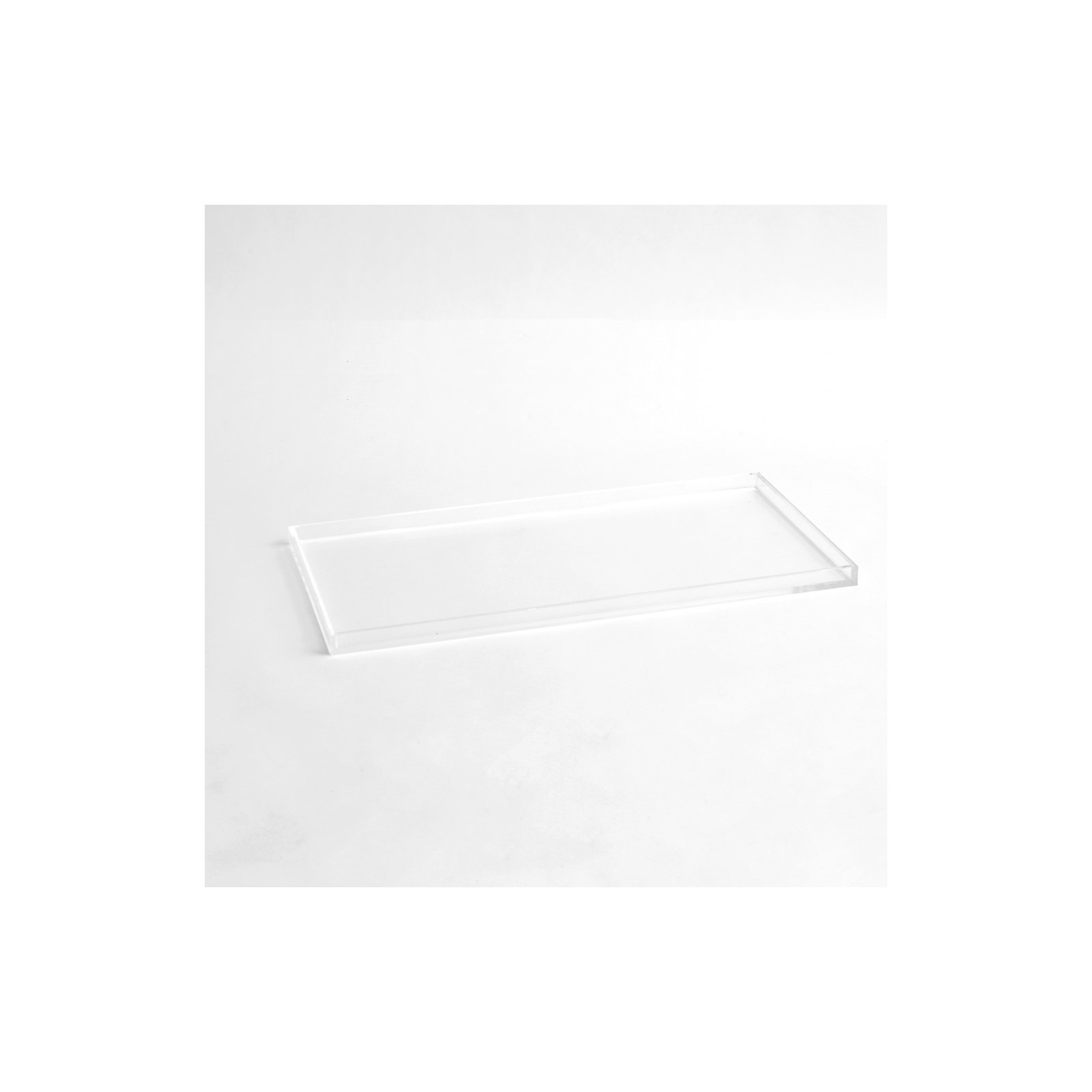 Clear Overflow Feeding Tray, Small