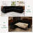 Brunella U-shaped Corner Sectional Sofa Bed Upholstered Corduroy Sleeper-114985680