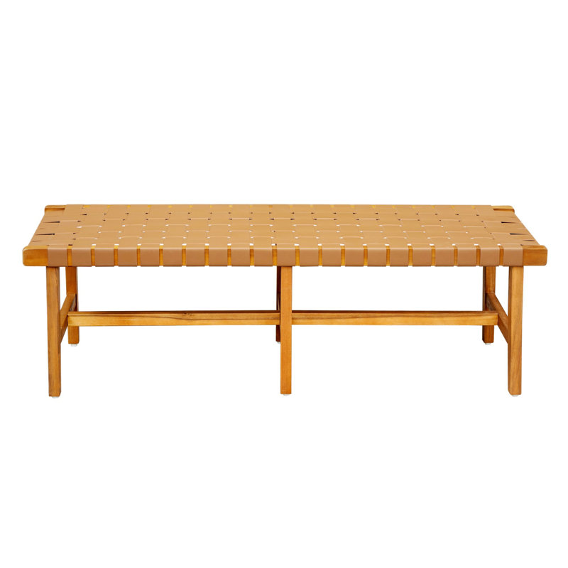 Bedroom Bench, Wooden Frame Bench