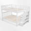 Lit superposé en bois avec escalier de rangement-671270620-671270627