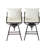 Metal Outdoor 26.5'' Counter Stool with Cushion-1789006572