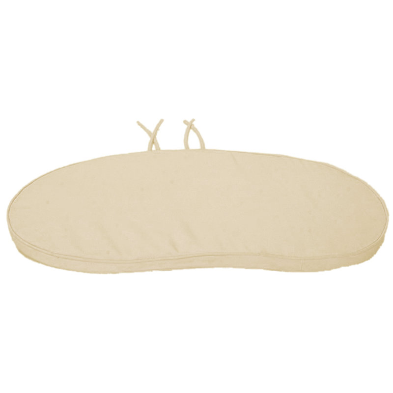 Outdoor 3'' Bench Chair Pad, Tan