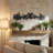 Mountain Landscape Metal Wall Art – Modern Black Wall Decor-894484833