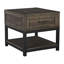 Table de bout avec rangement Andi