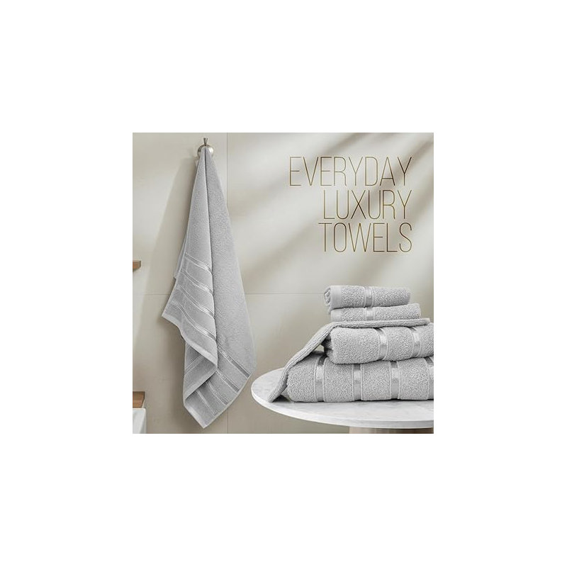100% Cotton Mulit-Size Set, Silver