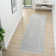 Two Tone Fringed Area Rug