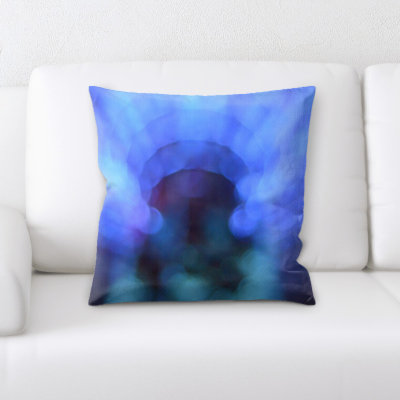 Coussin décoratif flou