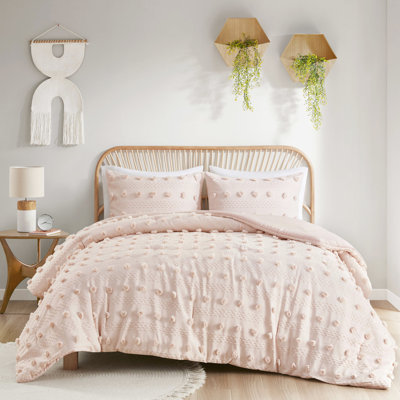 Édredon et taie décorative rose simple / simple TG