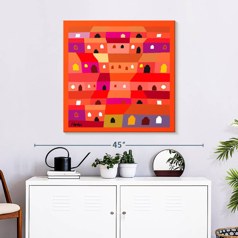 Guatemala For First Time, 30" H x 30" W