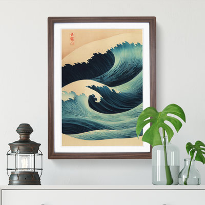 Traditional Japanese Wave No.7 - Wall Art