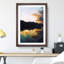 Reflection of the Clouds & Mountains - Picture Frame Painting Print-55598671-55598674