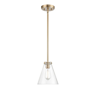Luminaire suspendu conique à 1 lumière Eligah