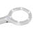 Stalwart Handheld Magnifying Glass 4x LED Magnifier, Lightweight - Silver