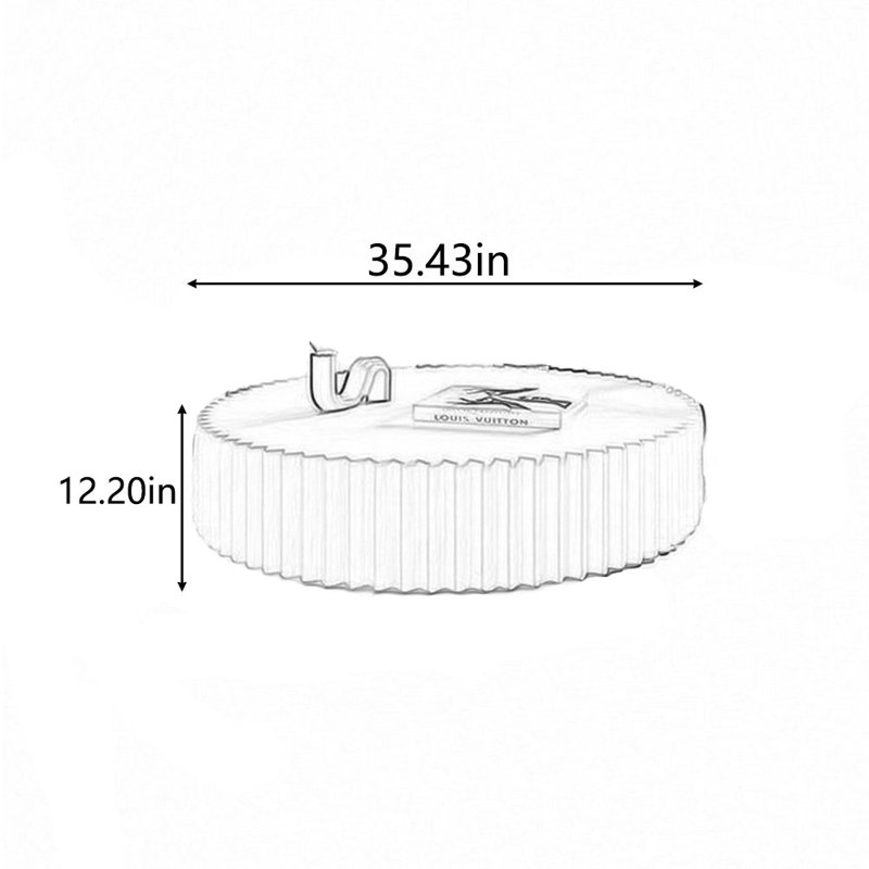 Circular gear design creative simple tea table