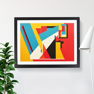 XH1022-8684X Suprematism Art Modern Vol.1 Abstract - Single Picture Frame Painting