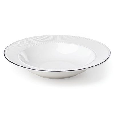 York Avenue Ironstone Pasta Bowl