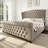 Dulane Velvet Upholstered Sleigh Bed with Scroll Wingback-1490869946-1523276751