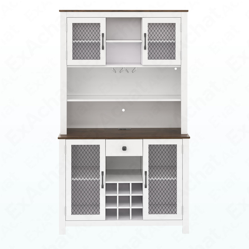 Buffet 70,9 "Rustic Huche, Blanc