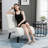 Dorothe Velvet Slipper Chair-13710683-62606734