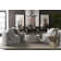 Boyden Round Ottoman With Wood Tray