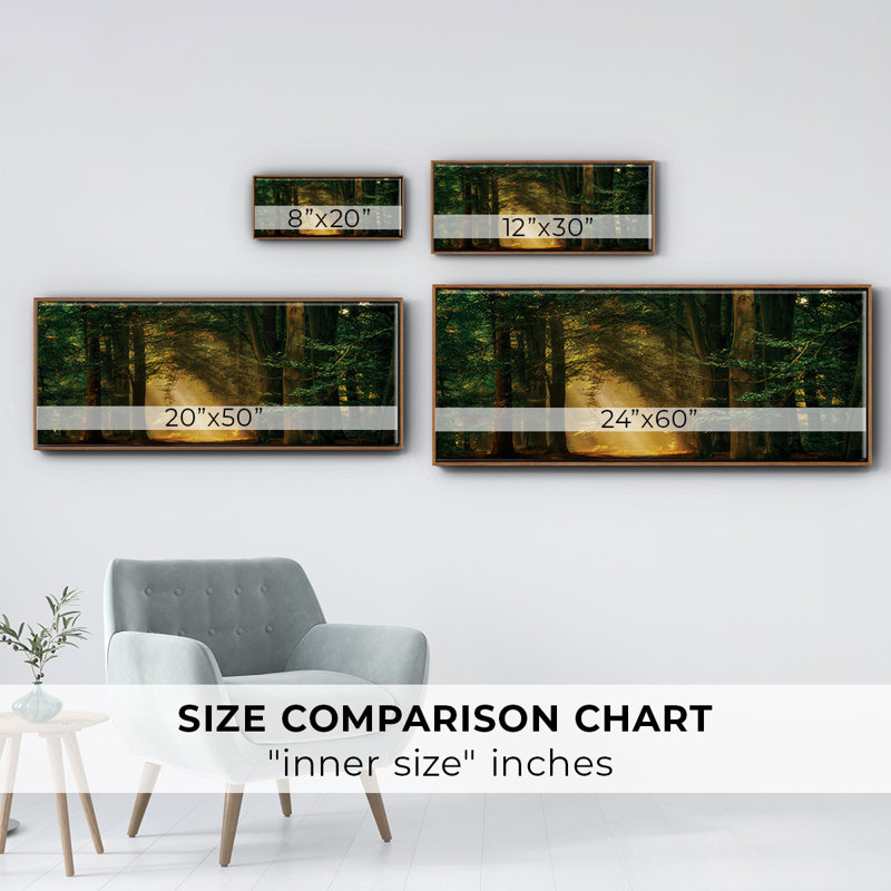 Shine On- Framed Canvas, 20" H x 50" W