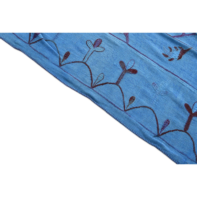 Tapis bleu Potts