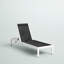 Chaise longue simple inclinable 76 po Aynura-29471482