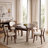 Extendable Dining Table, Converts Oval to Round