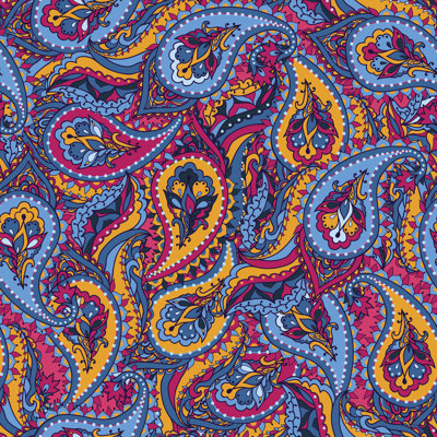 «Kahlea Floral Pattern» par Nata_Slavetskaya, impression sur toile tendue