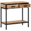 70cm Solid Wood Top Console Table
