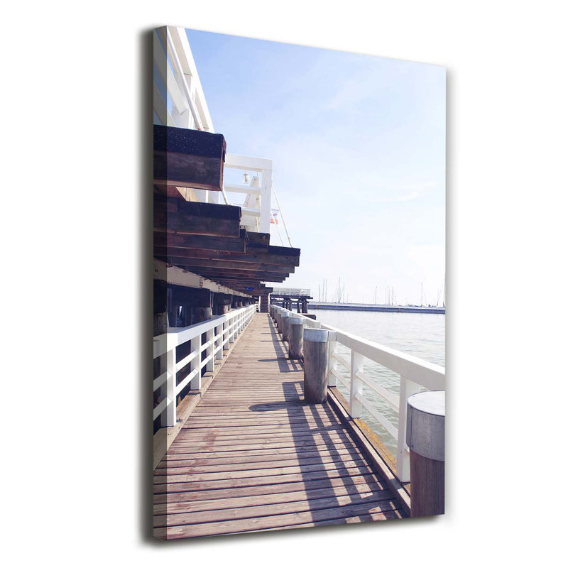 The Sopot Molo - Wrapped Canvas Print