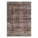 Tapis court rouille à motif rétro Western