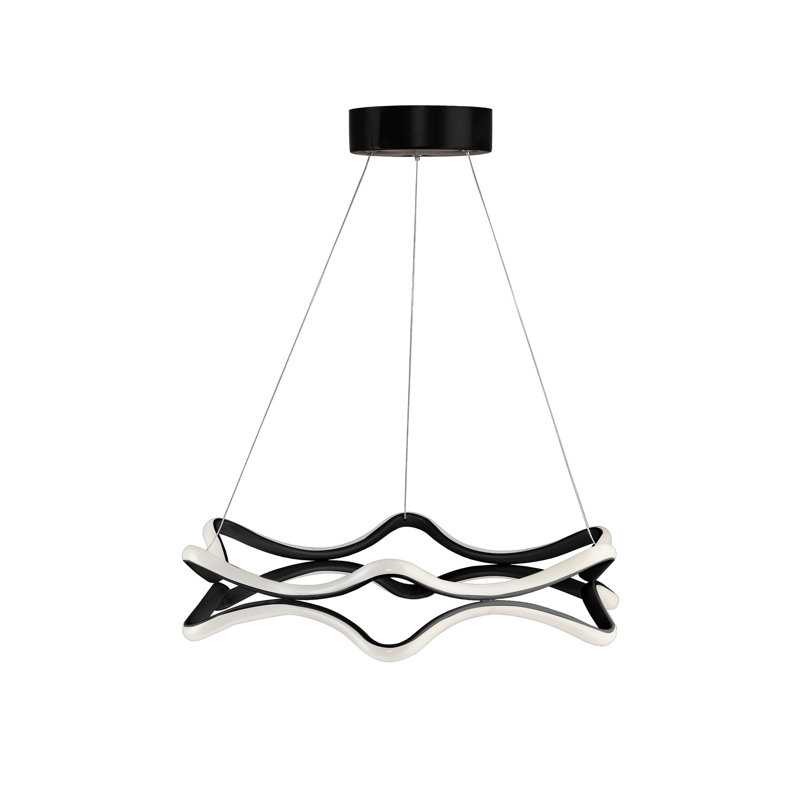 Chriselle Integrated LED Chandelier, White