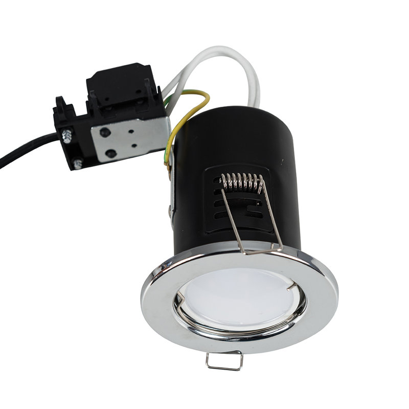 Pimentel 8cm Retrofit Downlight, Chrome, No Bulb