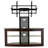Kyan Curved Wood TV Stand with Mount for Up to 85" TVs-42941574