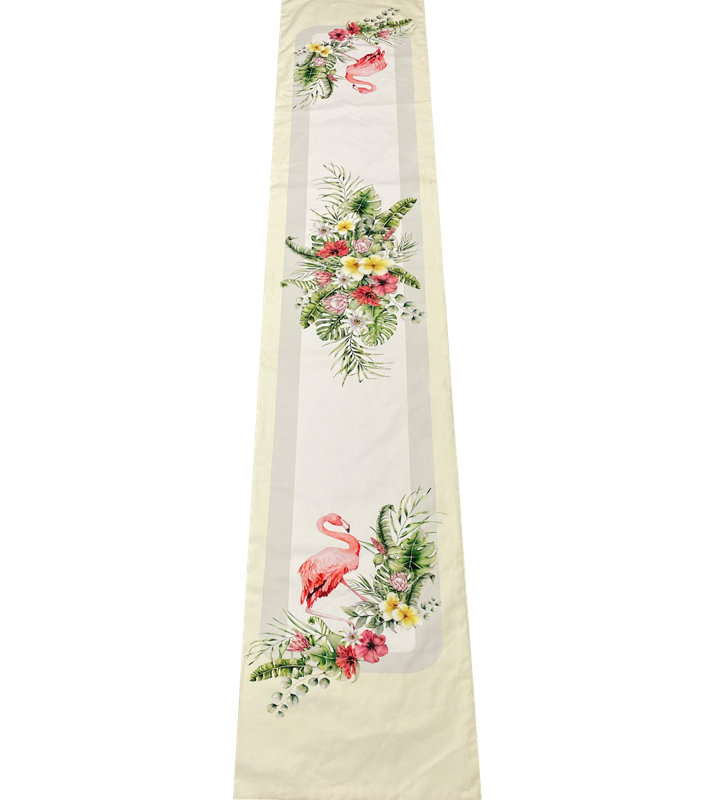 Derince Rectangular Animal Cotton Table Runner