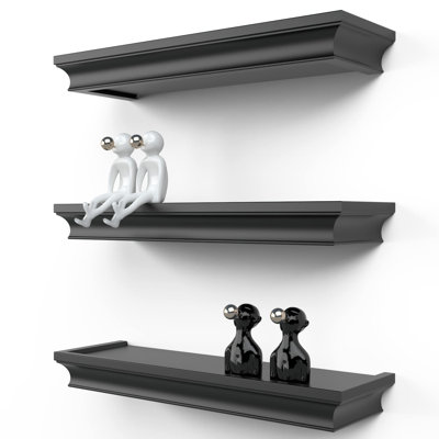 Marjut 3 Piece Floating Shelf
