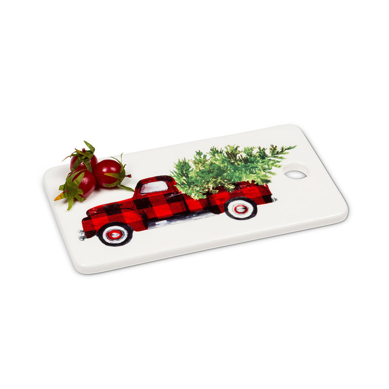 Camion avec plateau à fromage