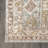 Peregrine Ornate Geometric Medallion Light Blue/Ivory Rug-908614992