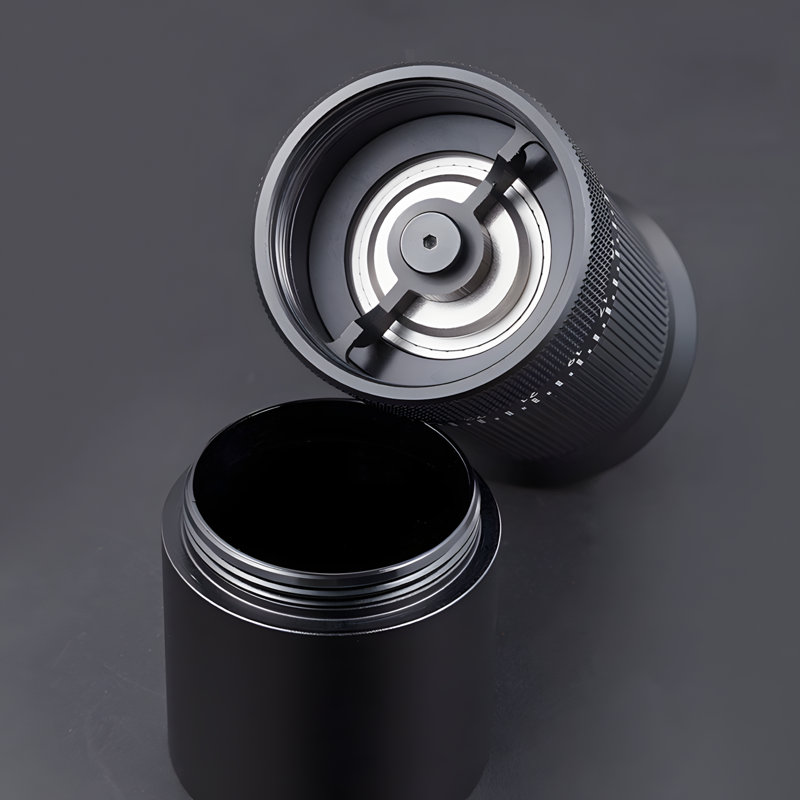 Premium Manual Coffee Grinder Adjustable Burr Mill For Hand Brewing Espresso Pour Over French Press Portable And Compact Design