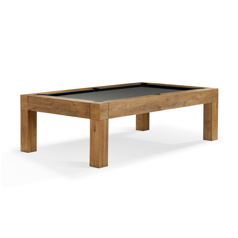 Parsons Billiard Table with Professional Installation by Brunswick Billiards, Gun-Metal