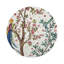 Resplendent Quesal Prism Vegan Leather Round Coasters-1893575754
