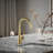Simplice Single-Handle Bar Sink Faucet, Secondary Faucet with High-Arch Swing Spout-62770849