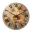 Horloge murale en bois massif Nivedita-1543082675