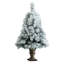 Arbre de Noël artificiel enneigé 4 pi