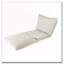 Chaise convertible rembourrée, canapé-lit au sol avec dossier réglable et coussins-163509319