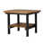 Plateau en teck clair / base noire