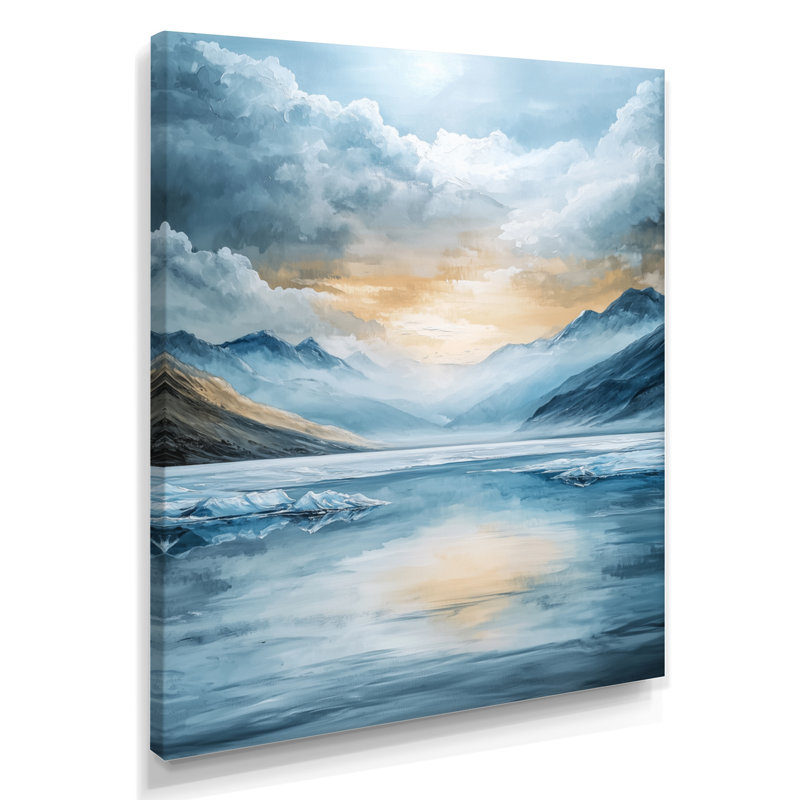 Gentilucci - impressions sur toile abstraites, Toile tendue, Ne s’applique pas, H 20 po x l 12 po
