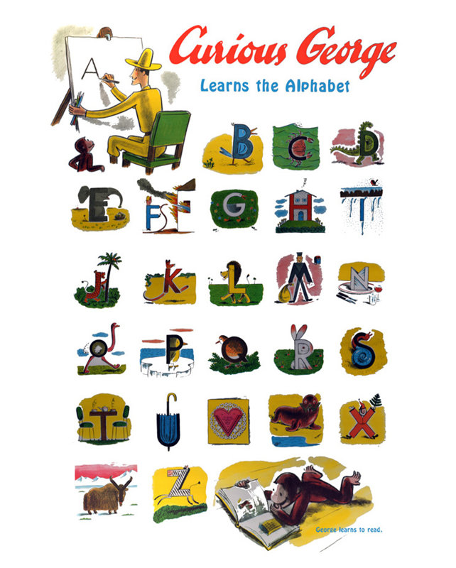Curious George Learns the Alphabet